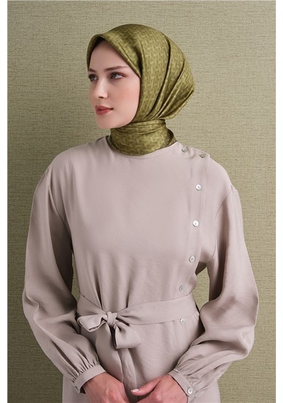 Armine Saf İpek Sura Eşarp 9622d 05 Camel