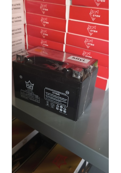 Kuba Space 50 Pro Max Uyumlu Kaliteli Hazır Şarjlı Akü 12 V 7 Ah