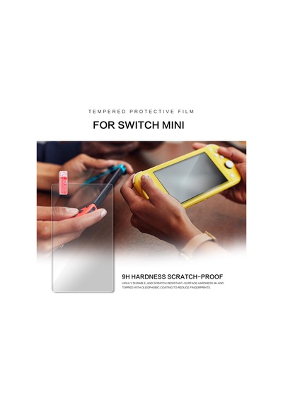 Nintendo Switch Lite Temperli Cam Ekran Koruyucu 9H