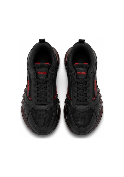 Nitro Max Erkek Casual Ayakkabı Siyah Kırmızı 40-44 521 Sıyah