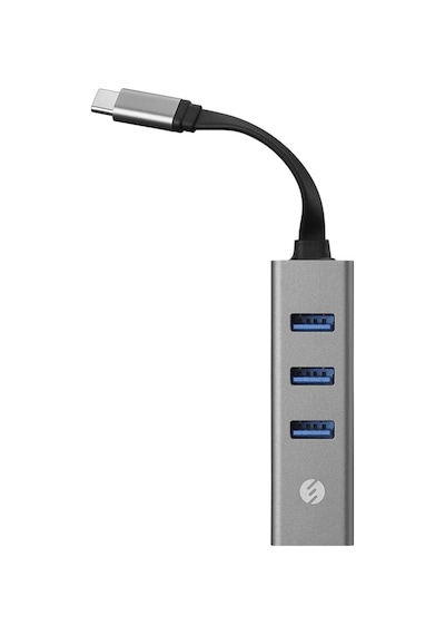 S-lınk Sw-u3325, Gigabit, Type-c To Rj45, 3xusb 3.0, Metal, Ethernet Kartı