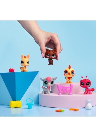 Littlest Pet Shop Minişler 5& 39 Li Figür Seti S1 - Minişler Çiftlikte