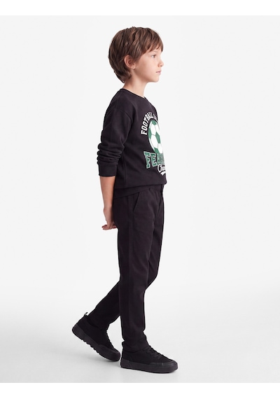 Koton Futbol Temalı Baskılı Şardonlu Bisiklet Yaka Uzun Kollu Sweatshirt Siyah 7wkb10484tk Koton Futbol Temalı Baskılı Şardonlu Bisiklet Yaka Uzun Kollu Sweatshirt Siyah 7wkb10484tk