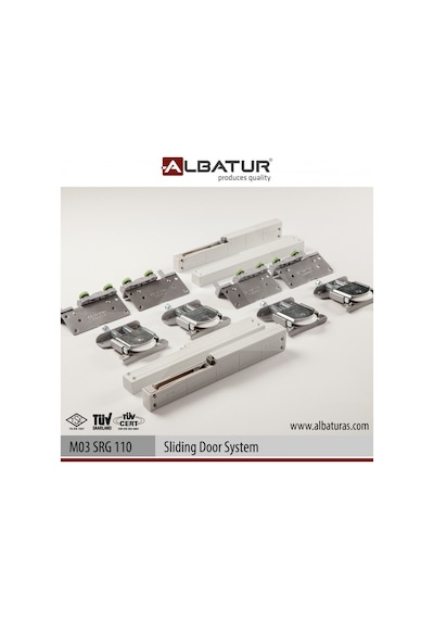 Albatur Srg 110 103-0110-1200 70 Kg Sürme Kapak Sistemi 2 Yöne