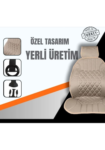 Point Ford Connect Oto Ön İki Koltuk Minderi Bej