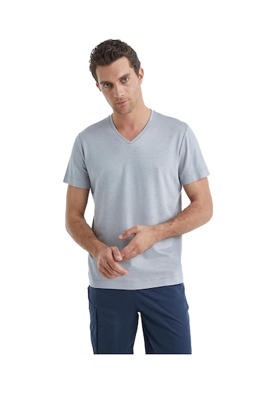 Blackspade Erkek Kısa Kol Şortlu Gri Pijama Takımı C8t0n5o04- 001