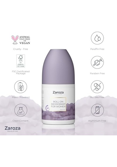 Roll On Beyazlatma Etkili 24 Saat Koruyucu Aluminyum İçermeyen Kadın 75 Ml