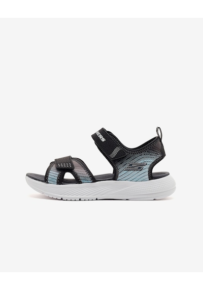 Skechers Mıcrospec-splash Büyük Erkek Çocuk Siyah Sandalet 407034l Bksl Siyah