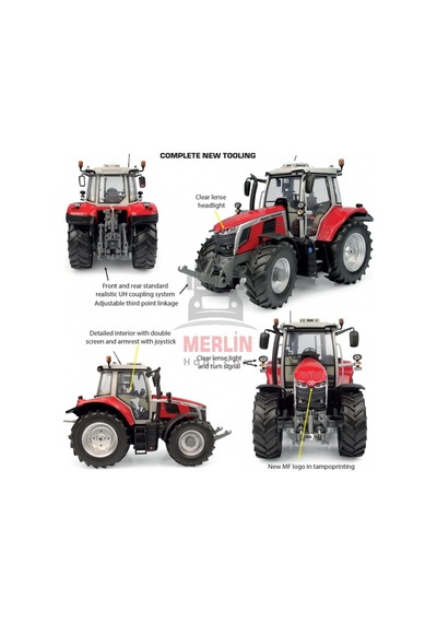 1/32 Massey Ferguson 6s.180 Traktör