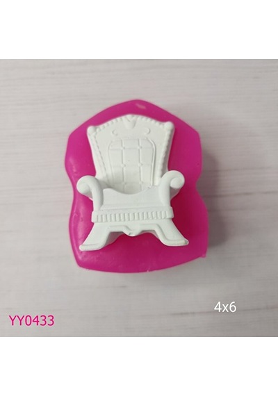 Yy0433 Minyatür Berjer Koltuk Silikon Kalıp