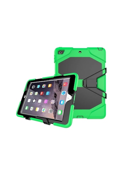Mey İthalat Apple iPad 5 Air 9.7 Kılıf Griffin Tablet Kapak - Yeşil Tablet Kılıfı