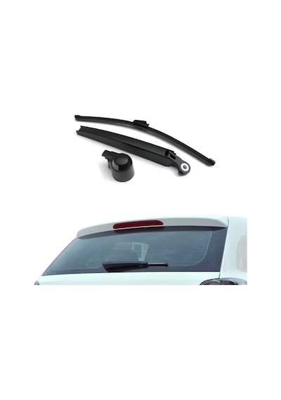 Golf 2004-2009 Arka Silecek Seti ( Kol+Lastik+Kapak ) 6Q6955435D