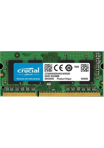 Crucıal 8gb Ddr3l 1600mhz Cl11 Notebook Ram Ct102464bf160b 1.35v