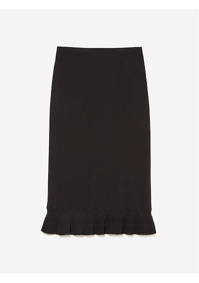 Sisley Viskoz Karışımlı Büzgü Detaylı Regular Fit Triko Kalem Etek Kadın Siyah Etek - 325a1h7pm000ı Sisley Viskoz Karışımlı Büzgü Detaylı Regular Fit Triko Kalem Etek Kadın Siyah Etek - 325a1h7pm000ı