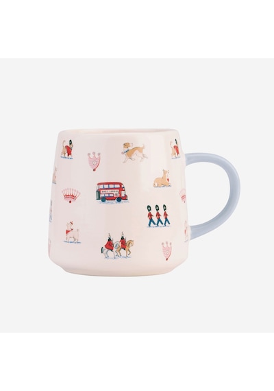 London Billie Krem Stoneware Kupa 340 Ml