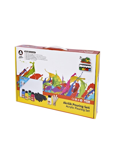 Nova Color Pouring Set Alaçatı Nc-2506 Çok Renkli