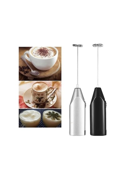 El Çırpıcısı Pilli Mini Portatif Mutfak Mikseri Köpürtme Aleti Plastik Diğer