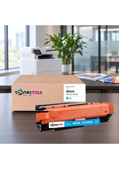 Hp 654a Cf331a Mavi Uyumlu Toner - Çipli / Color Laserjet Enterprise M651