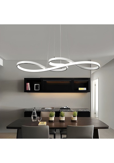 Bacco Model Modern Sarkıt Led Beyaz Işık Ultra Power Led Avizek