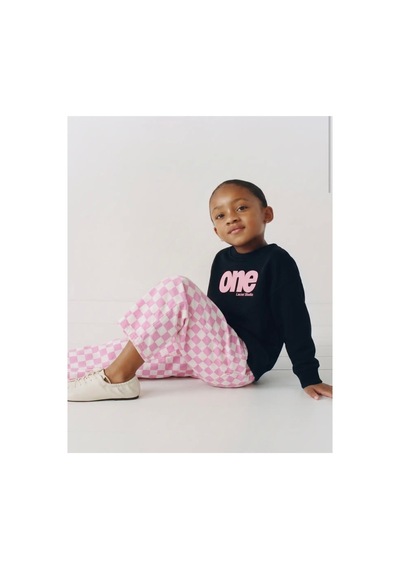 Laciel Prs Laciel Damalı Pantolon Pembe Pembe