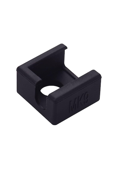 Koodmax 2 Adet 3d Printer E3d-v6 Mk7 Mk8 Mk9 Alüminyum Isıtıcı Blok Silikon Kılıfı - Siyah
