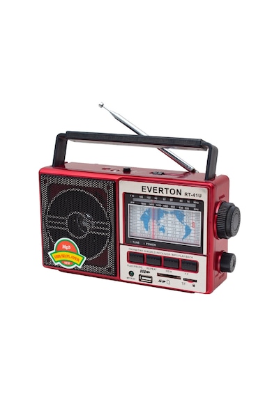 Everton Rt-41Bt * Rt-41U Usb/Sd/Fm/Sw3 Şarjlı Dünya Radyo (Vt-306