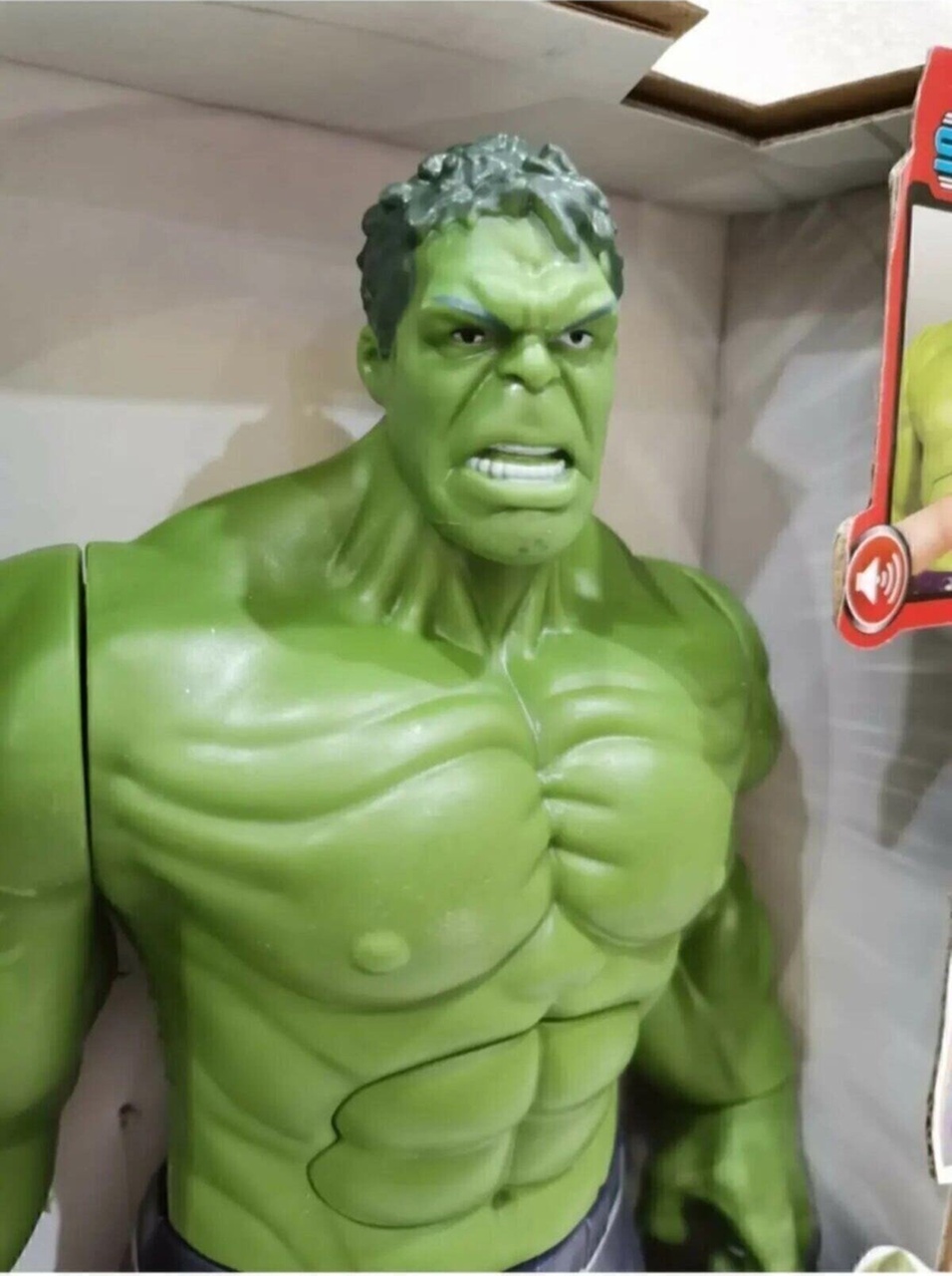 Hulk Figürü - Sesli Işıklı 30 Cm Yeşil Dev Hulk Figürü . Hulk Oyu