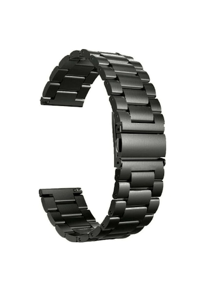 Adige Samsung Uyumlu Gear S3 22mm Kordon Kayış Metal Sıralı Çelik 22/krd04