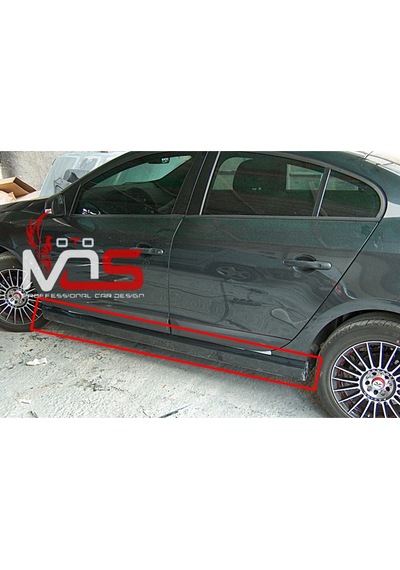 Renault Fluence Uyumlu Custom Marşpyiel Sağ Sol Takım Fiberglass Boyasız