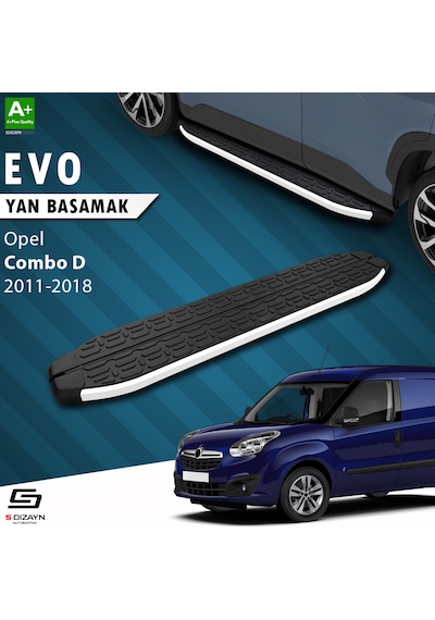 S-dizayn Opel Combo D Evo Aluminyum Yan Basamak 193 Cm 2011-2018