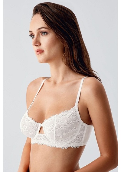 New Bra 33/34-8380 Telsiz Desteksiz Sütyen ekru