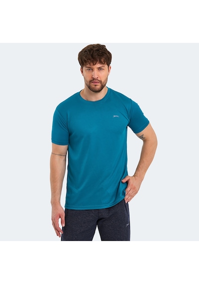 Slazenger REPUBLIC Erkek  Yeşil Tişört