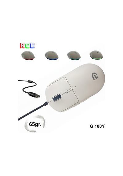 Trio - G100y Rgb Mouse Usb Kablolu Mouse G 100y