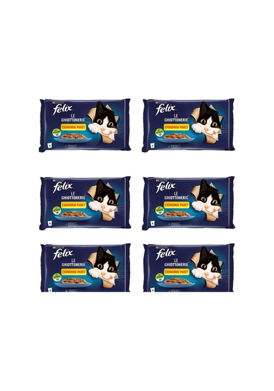 Felix Somon Kedi Yaş Mama Eko Paket 85 Gr 24 Lü 4 6 Pk