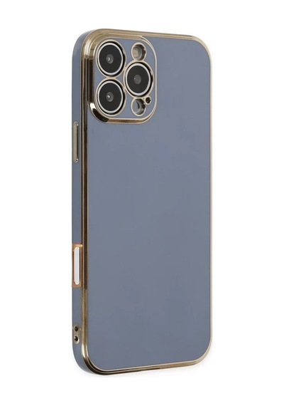Newface Apple İphone 16 Pro Kılıf Volet Silikon - Mavi