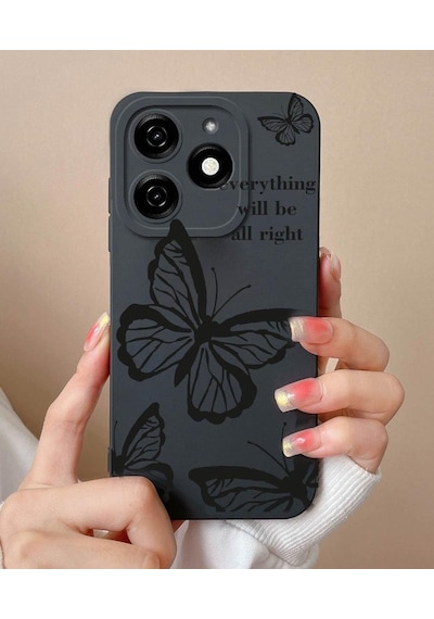 Tecno Spark 20 Pro İle Uyumlu Siyah Kılıf Üzerine Uv Baskılı Desenli Telefon Kılıfı Şık, Dayanıklı Ve Hafif Koruma Kılıfı Özel Tasarım İle Estetik Görünüm Everygood Tecno Spark 20 Pro İle Uyumlu Siyah Kılıf Üzerine Uv Baskılı Desenli Telefon Kılıfı Şık, Dayanıklı Ve Hafif Koruma Kılıfı Özel Tasarım İle Estetik Görünüm Everygood