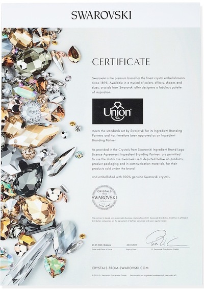 Union Swarovski Crystal Kadın Ss-2 Gümüş Kolye