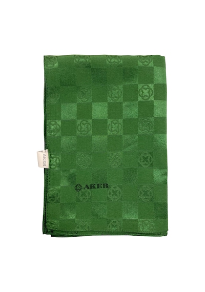 Aker Monogram Dama Şal - Yeşil 951 - Kadın
