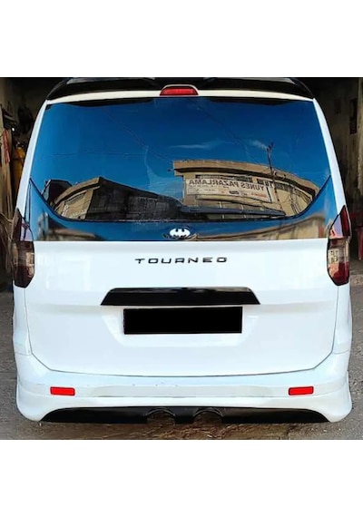Ford Tourneo Courier R32 Arka Ek Plastik Siyah Difüzör Arka-bodykit-ek-karlık
