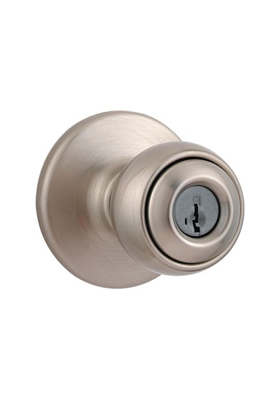 94002-842 Polo Keyed Entry Knob Featuring Smartkey Security İn Satin Nickel