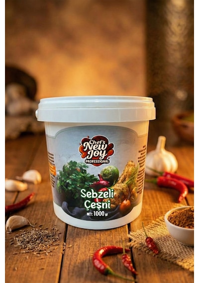 Sebzeli Çeşni 1000 G X 8 Adet - 1 Koli Koli Bazlı Avantaj Paketi