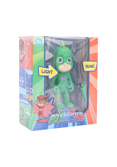 15cm Sesli Işıklı Kertenkele Çocuk Figür - Gekko Figür - Pija Figür - Pijamaskeliler Oyuncak