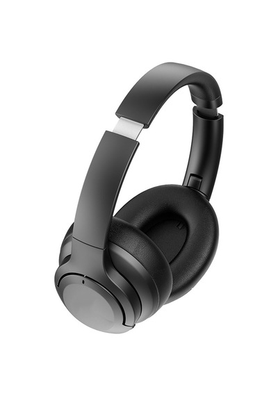 Maks Technology Lp-hd002 Ayarlanabilir Anc Aktif Gürültü Önleyicili Kulak Üstü Bluetooth Kulaklık - Siyah