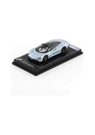 Hyper Car Mclaren Speedtail Silver-league Collection 1/64 Model Araba