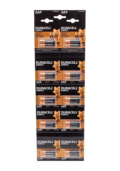 1.5v İnce Aaa 20'li Alkalin Pil Lr03/mn20 Hmngoxxtptprp