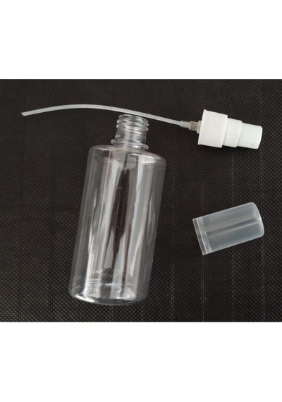 Güvenç Ambalaj 50 Adet 100 Ml Sprey Başlıklı Kolonya Parfüm Dezenfektan Şişesi