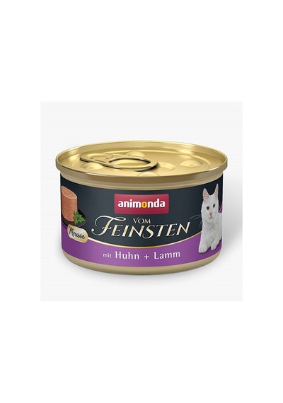 Animonda Vom Feinsten Tavuklu Ve Kuzulu Yetişkin Kedi Konservesi 85 Gr 128-20072.01