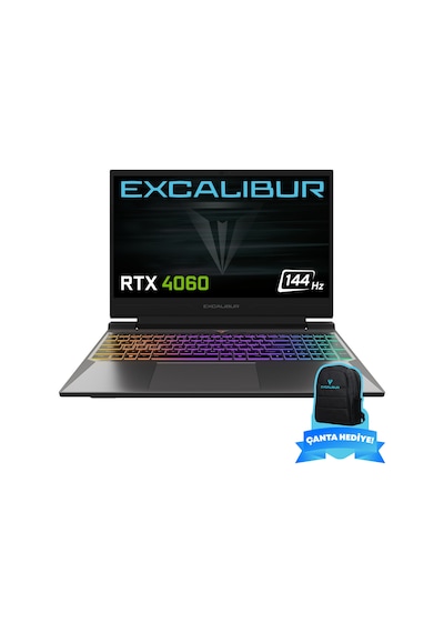 Casper Excalibur G870.1245-BQB0P-B i5-12450H 16 GB 1 TB SSD RTX4060 15.6" W11H Dizüstü Bilgisayar