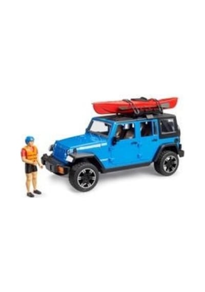 Bruder Jeep Wrangler U. Rubicon, Kano Ve Sürücü Br02529