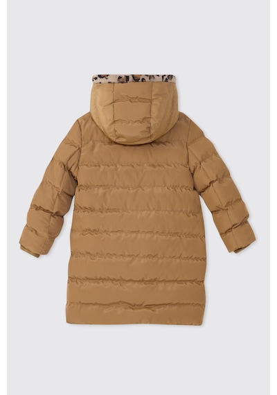 Panço Kız Çocuk Camel Kaban Kahverengi